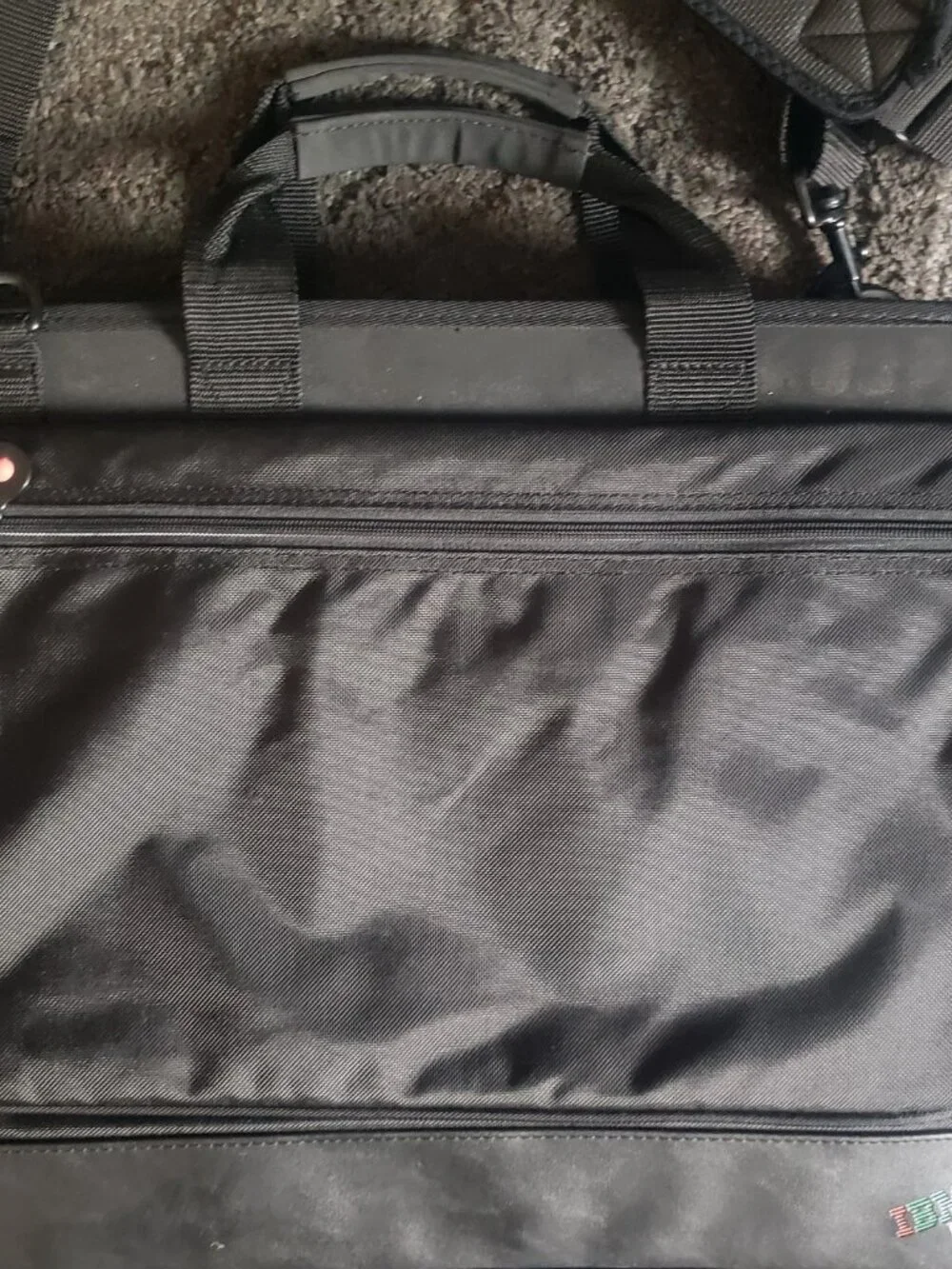 IBM ThinkPad Business Laptop Case Shoulder Bag Black Multi-Compartment